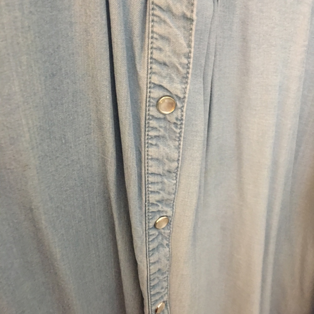 Denim Button Up - Picture 4 of 4